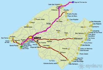 Путешествие на автомобиле по Майорке, Май-июнь 2012 года