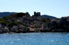 Остров Кекова и его окрестности.