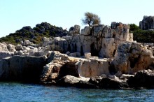 Остров Кекова и его окрестности.