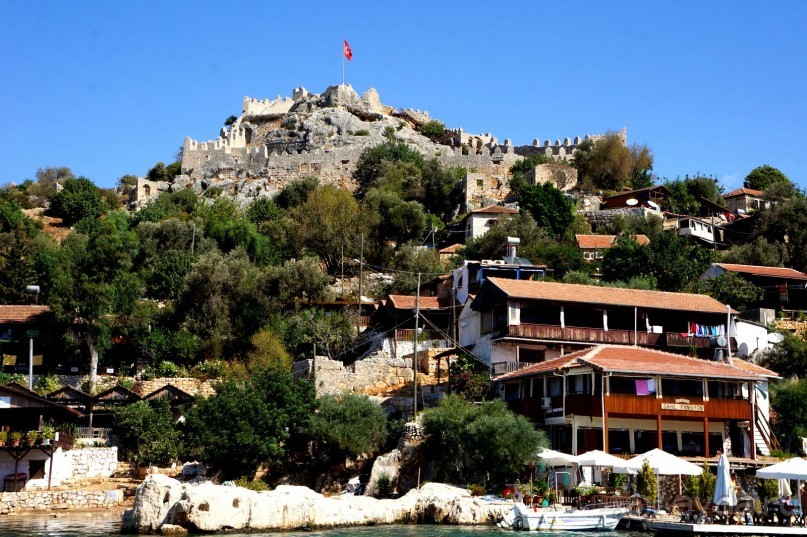 Остров Кекова и его окрестности.