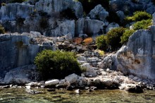 Остров Кекова и его окрестности.