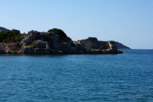 Остров Кекова и его окрестности.