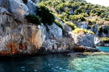 Остров Кекова и его окрестности.