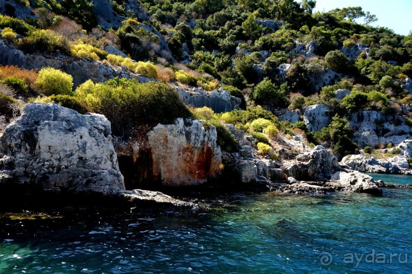 Остров Кекова и его окрестности.