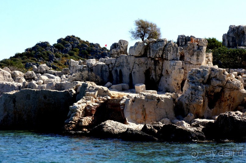 Остров Кекова и его окрестности.