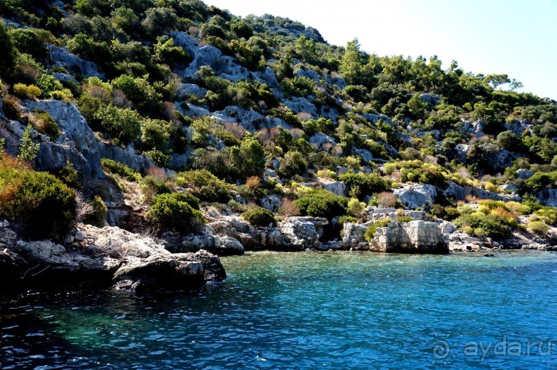 Остров Кекова и его окрестности.