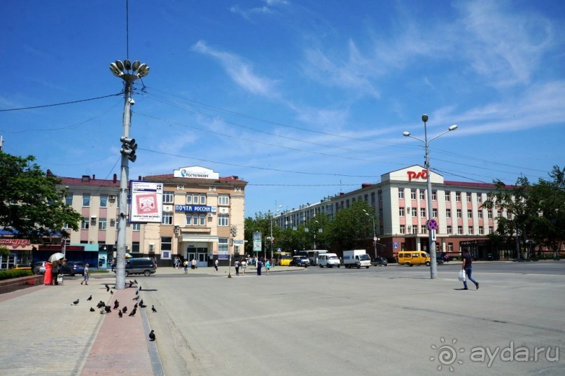 Южно -  Сахалинск  вчера  и  сегодня.