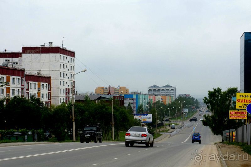 Южно -  Сахалинск  вчера  и  сегодня.