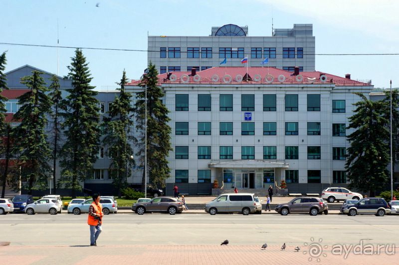 Южно -  Сахалинск  вчера  и  сегодня.