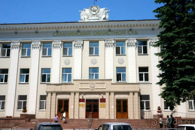 Южно -  Сахалинск  вчера  и  сегодня.