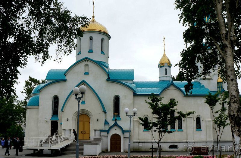 Южно -  Сахалинск  вчера  и  сегодня.