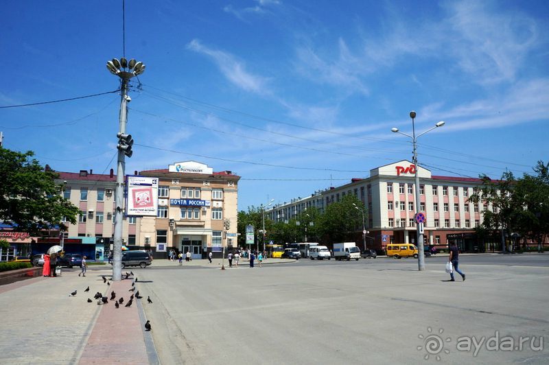 Южно -  Сахалинск  вчера  и  сегодня.