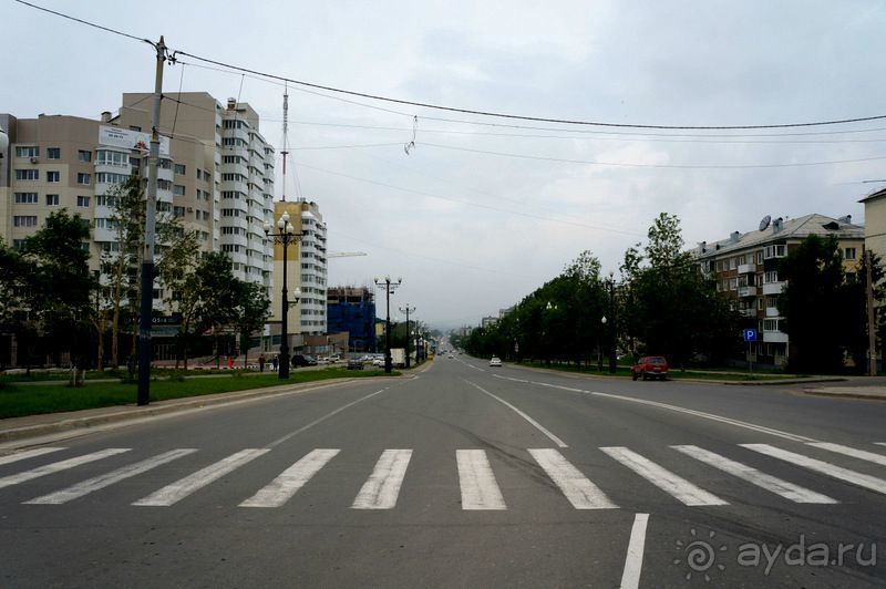 Южно -  Сахалинск  вчера  и  сегодня.