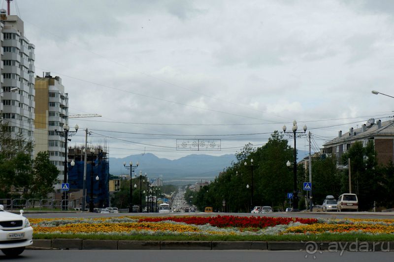 Южно -  Сахалинск  вчера  и  сегодня.
