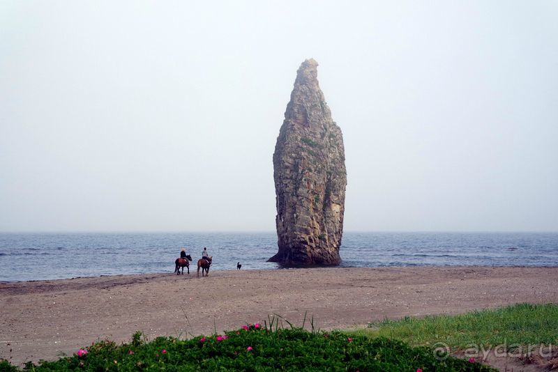 Там за туманами берег наш родной. о. Кунашир.