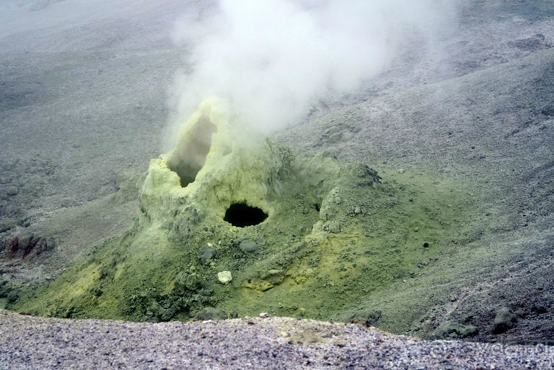 Там за туманами берег наш родной. о. Кунашир.