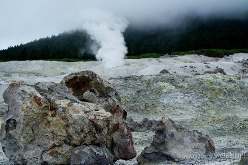 Там за туманами берег наш родной. о. Кунашир.