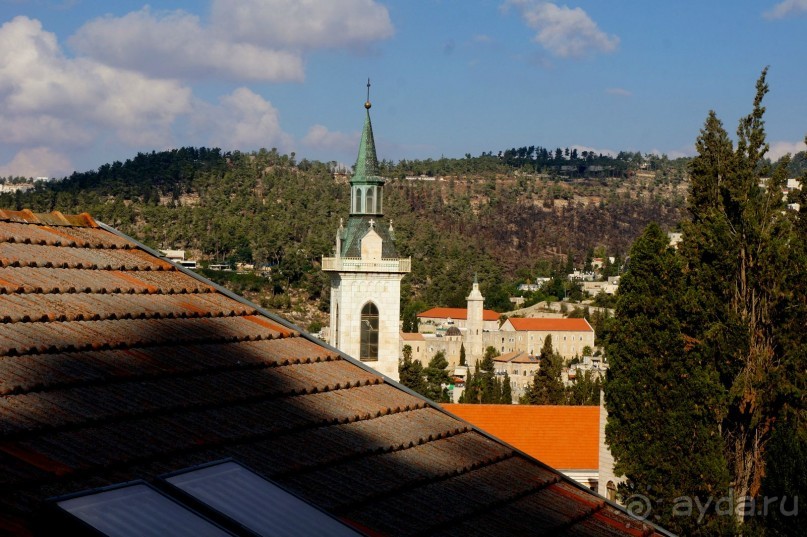 Иерусалимский  Горненский  монастырь в Палестинской  автономии.