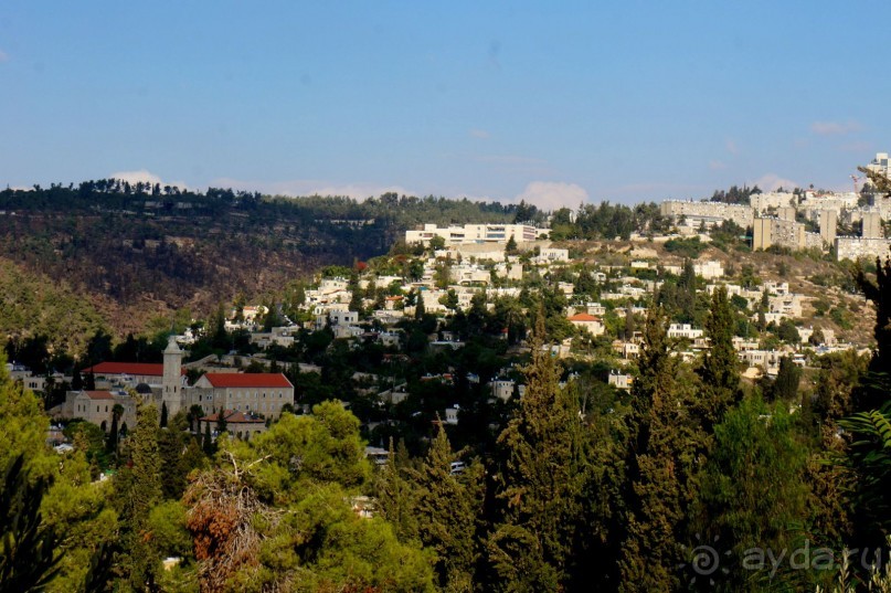 Иерусалимский  Горненский  монастырь в Палестинской  автономии.