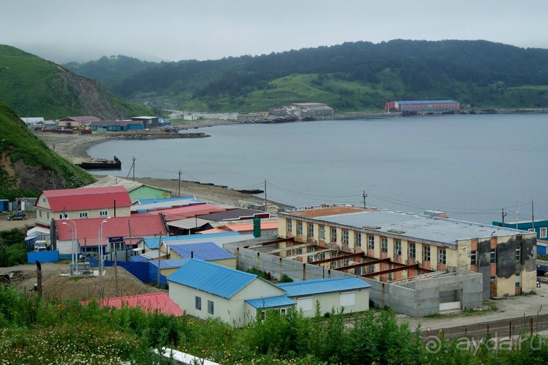 Там за туманами берег наш родной... о. Шикотан.