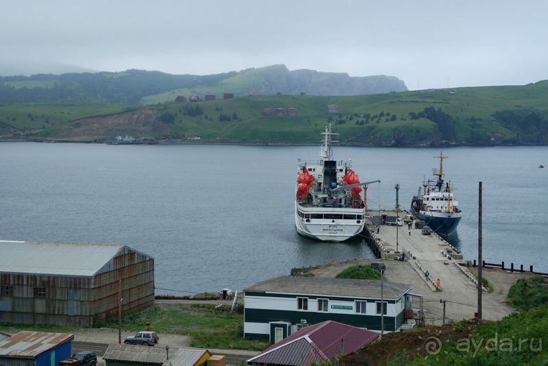 Там за туманами берег наш родной... о. Шикотан.