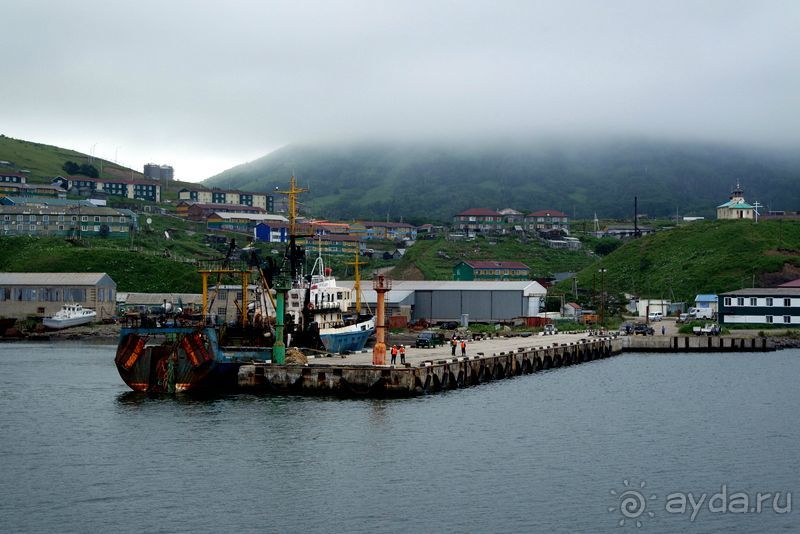 Там за туманами берег наш родной... о. Шикотан.