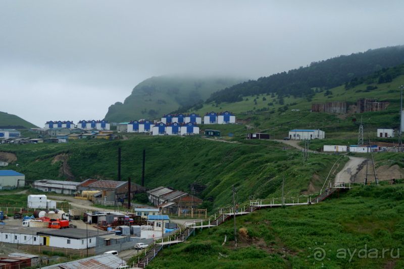Там за туманами берег наш родной... о. Шикотан.