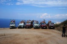 На джипах в каньон Саподеро.