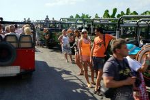 На джипах в каньон Саподеро.