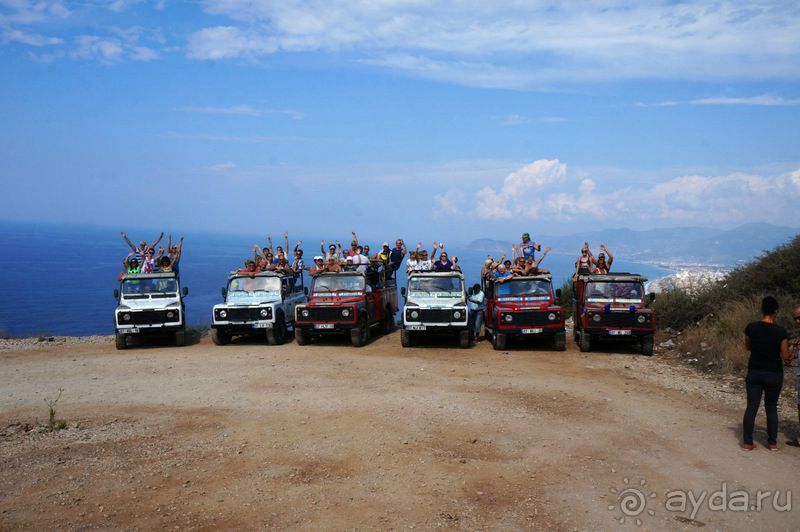 На джипах в каньон Саподеро.