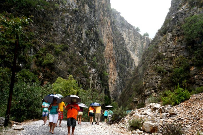 На джипах в каньон Саподеро.