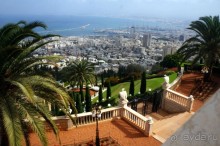 Бахайские сады Хайфы.