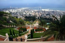 Бахайские сады Хайфы.