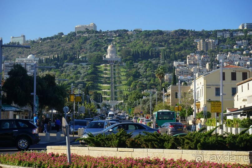 Бахайские сады Хайфы.