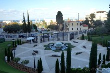 Бахайские сады Хайфы.