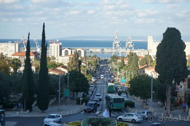 Бахайские сады Хайфы.