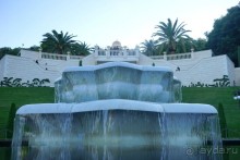 Бахайские сады Хайфы.