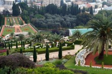 Бахайские сады Хайфы.