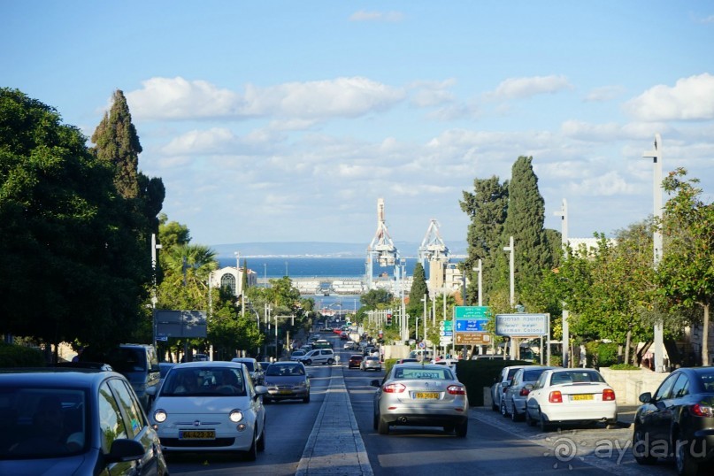 Альбом отзыва "Бахайские сады Хайфы."