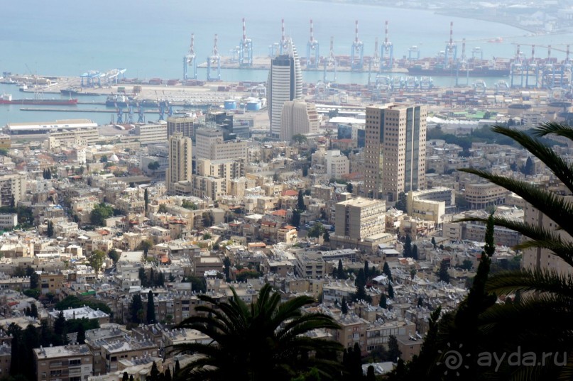 Бахайские сады Хайфы.