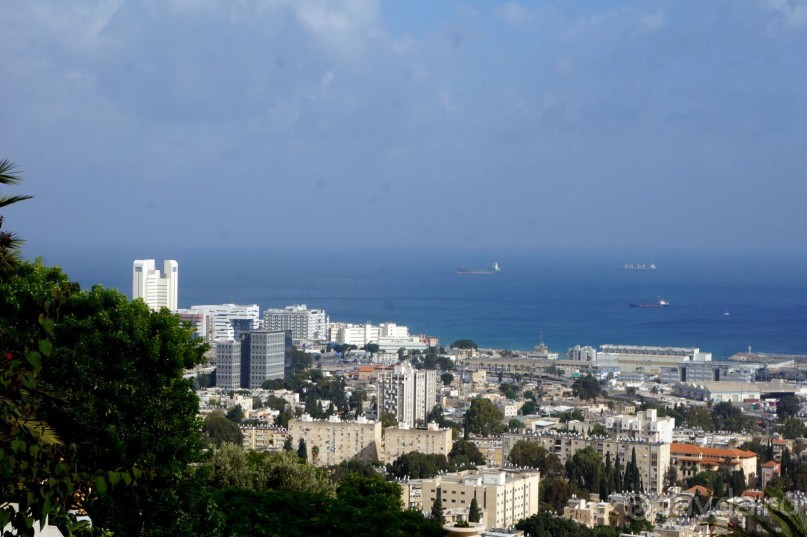 Бахайские сады Хайфы.