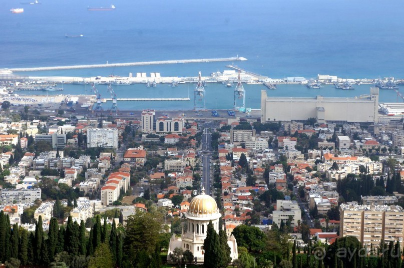 Альбом отзыва "Бахайские сады Хайфы."