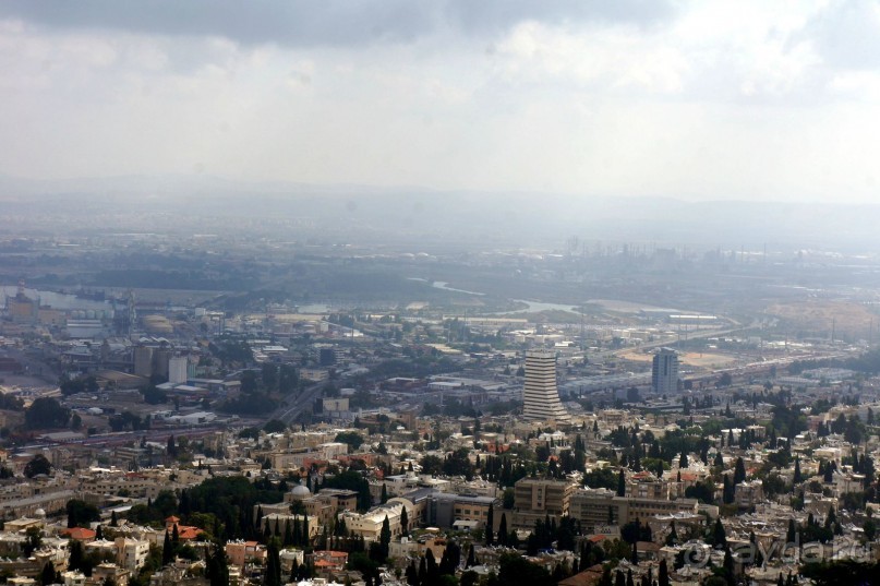 Бахайские сады Хайфы.