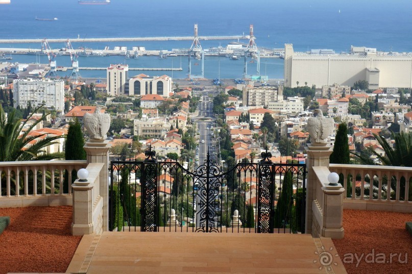 Бахайские сады Хайфы.