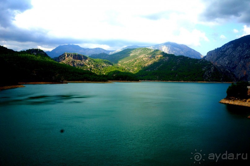 Зеленый   каньон.