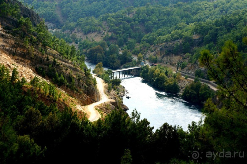 Зеленый   каньон.