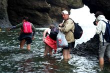 Бухта  Тихая. Восточный берег Сахалина.