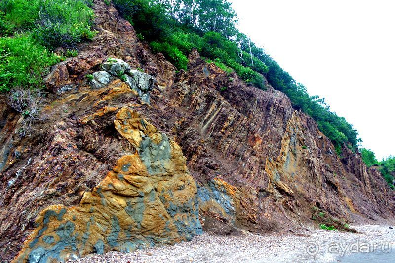 Бухта  Тихая. Восточный берег Сахалина.