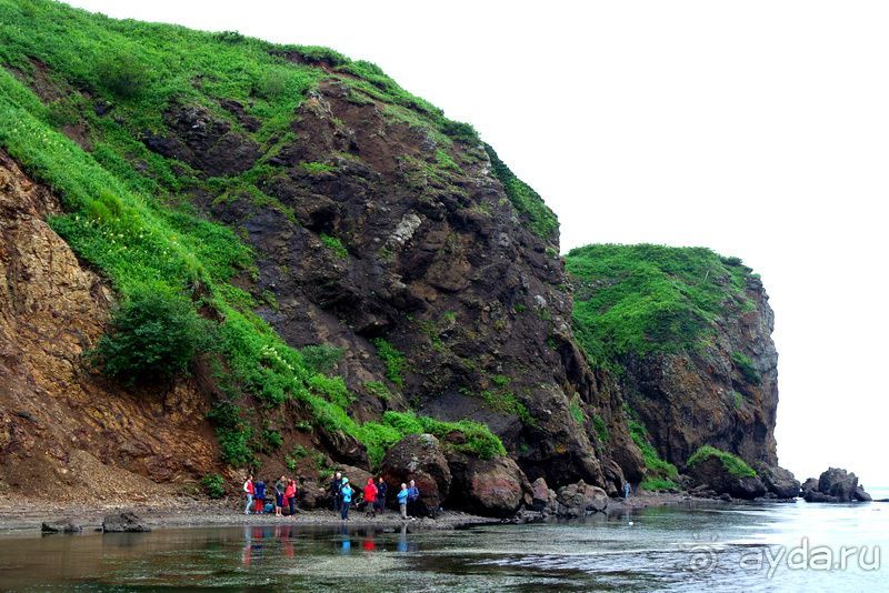 Бухта  Тихая. Восточный берег Сахалина.