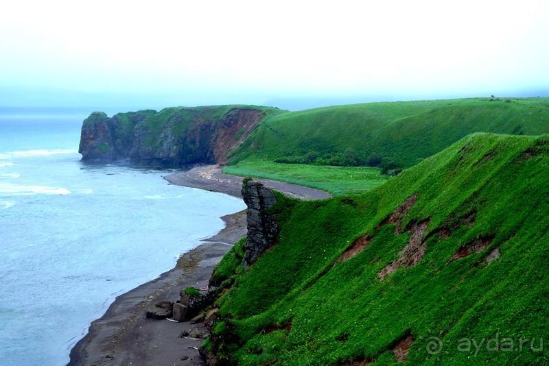 Бухта  Тихая. Восточный берег Сахалина.